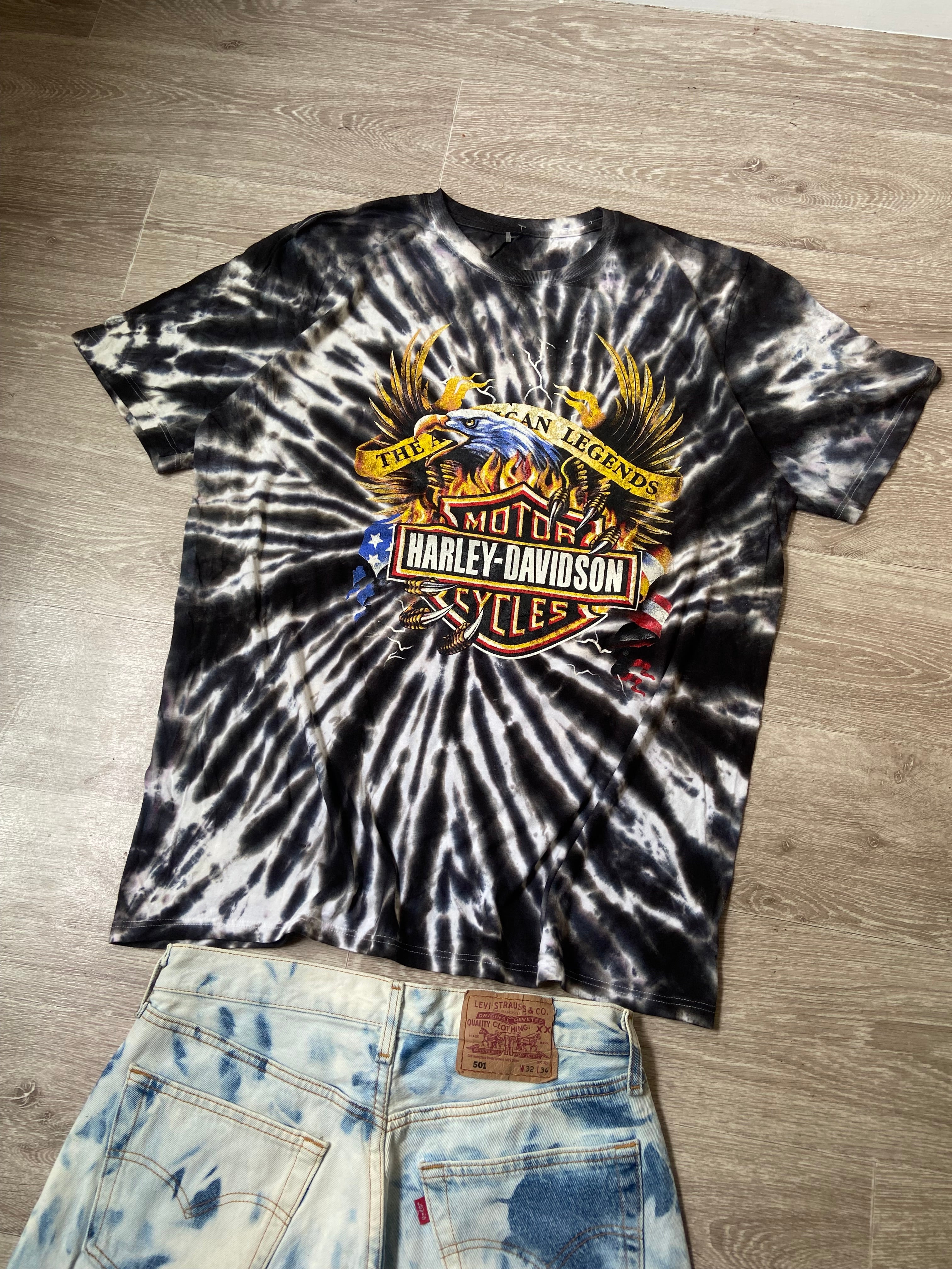 Graphic T-shirt Harley Davidson (L)