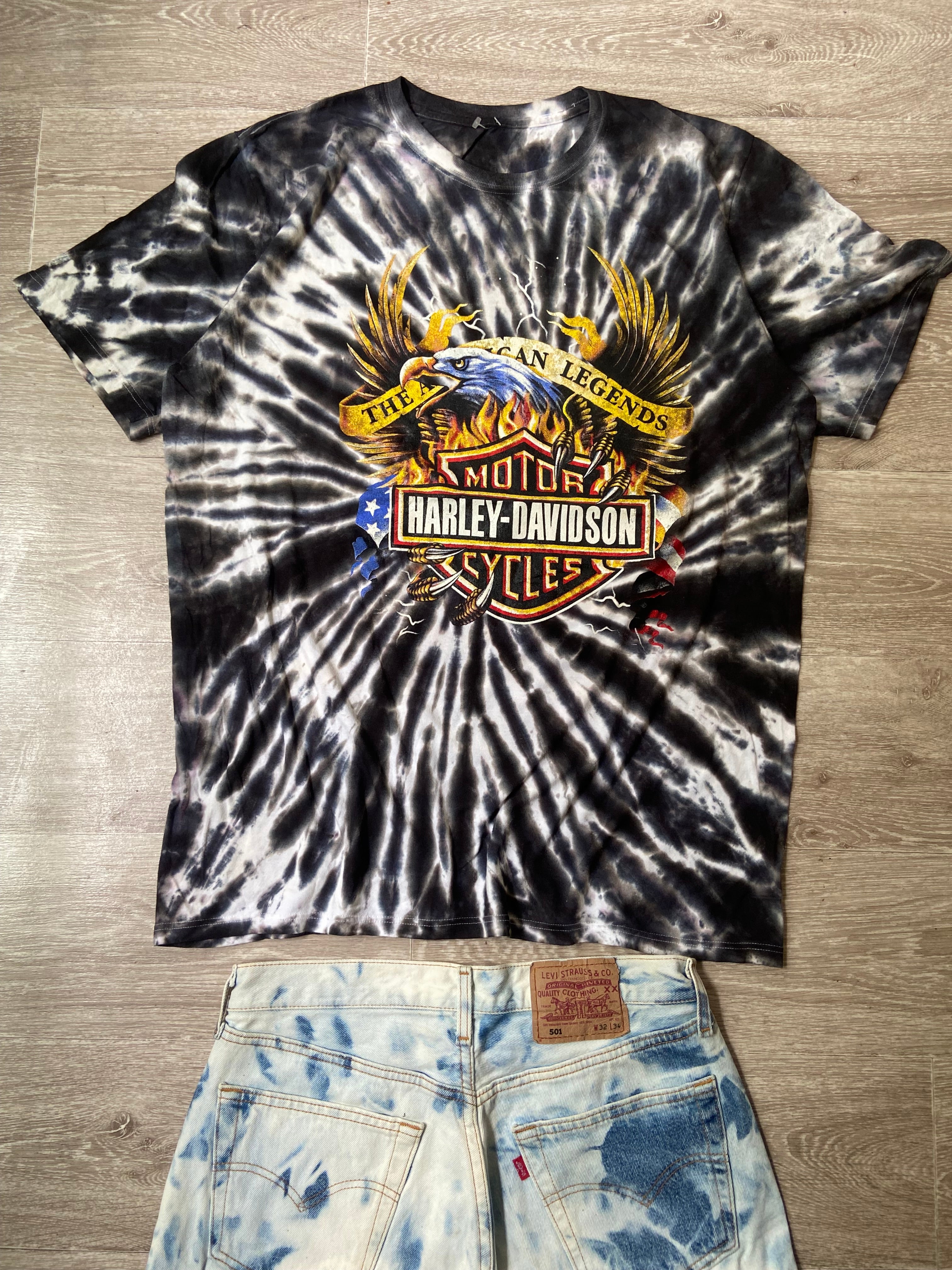 Graphic T-shirt Harley Davidson (L)