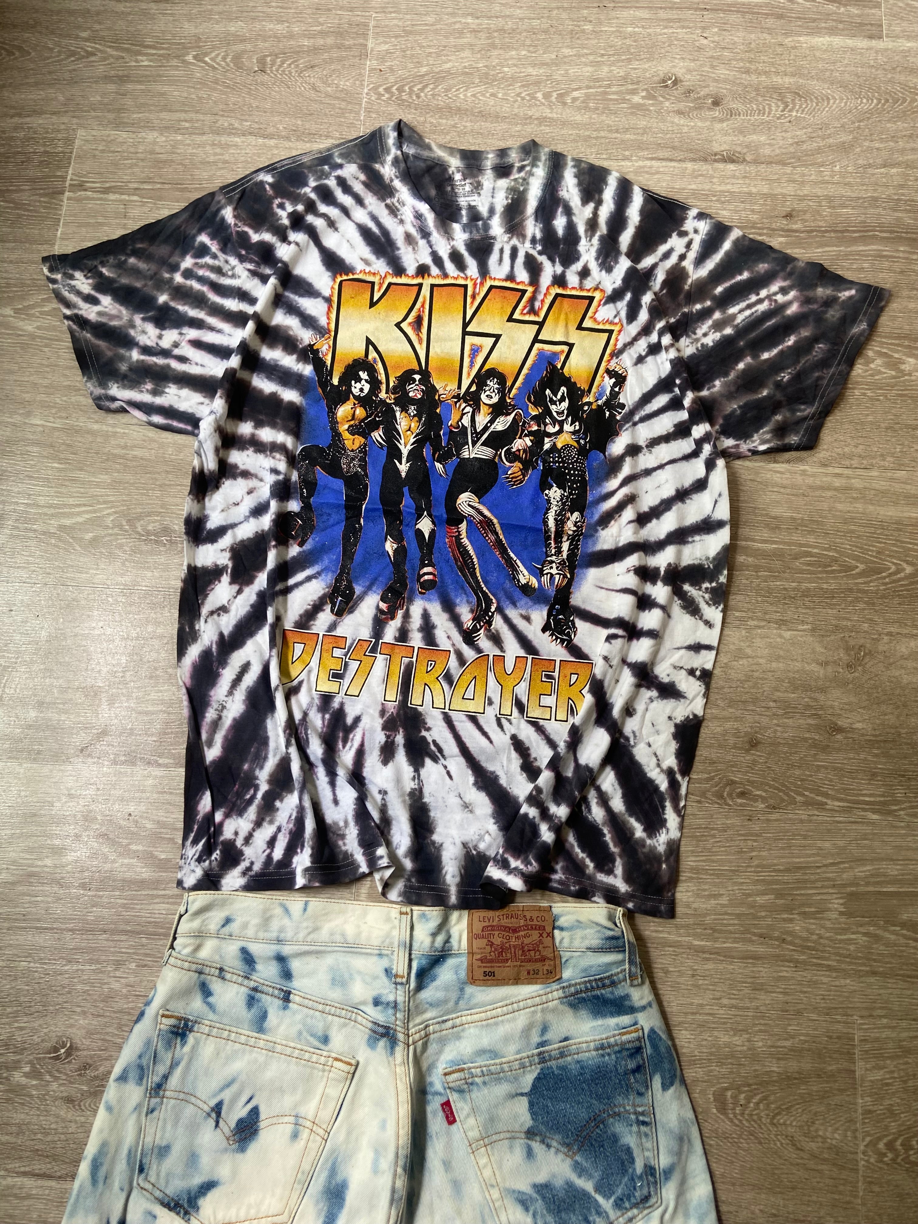 Graphic T-shirt Kiss (XL)
