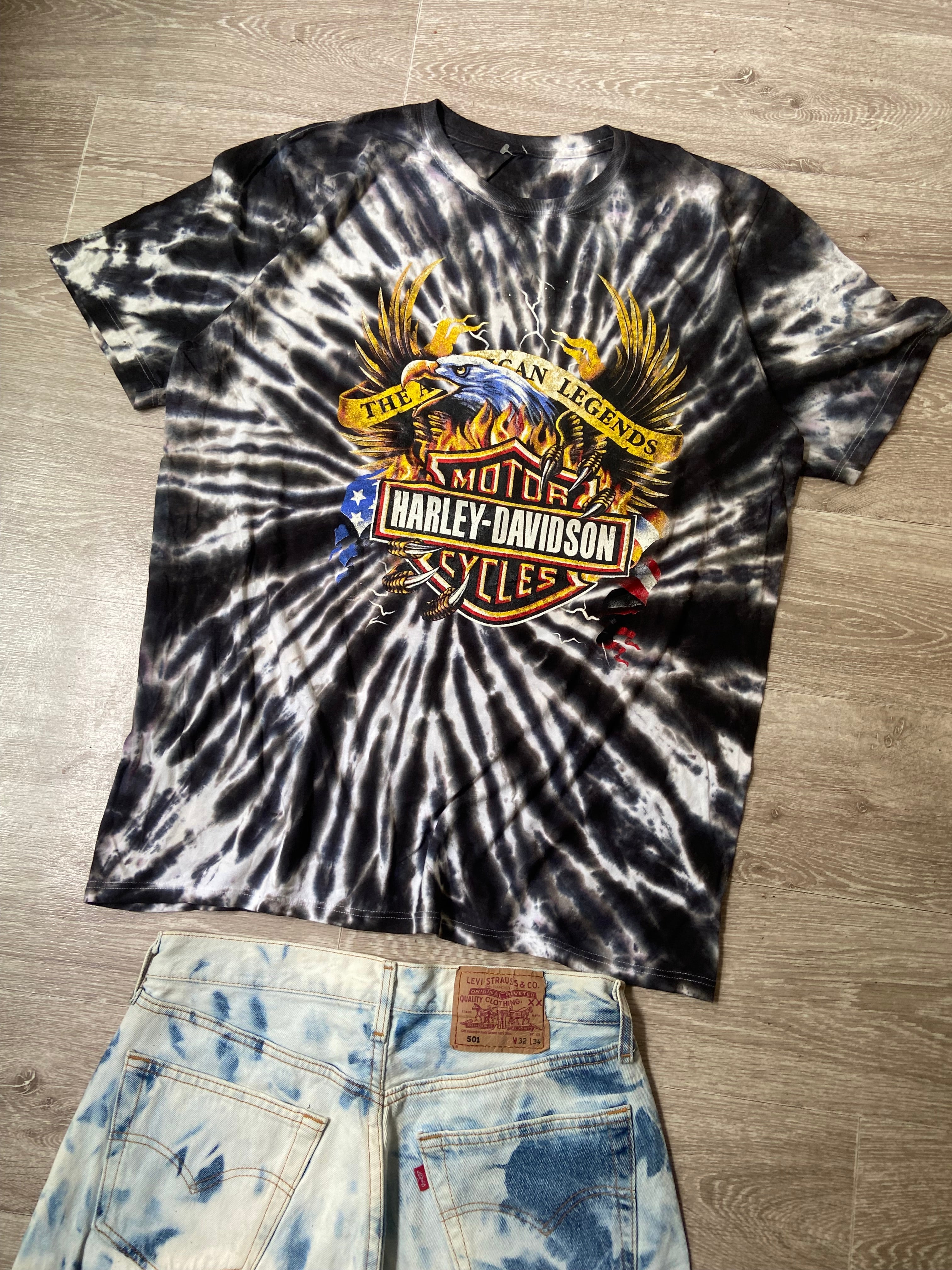 Graphic T-shirt Harley Davidson (L)