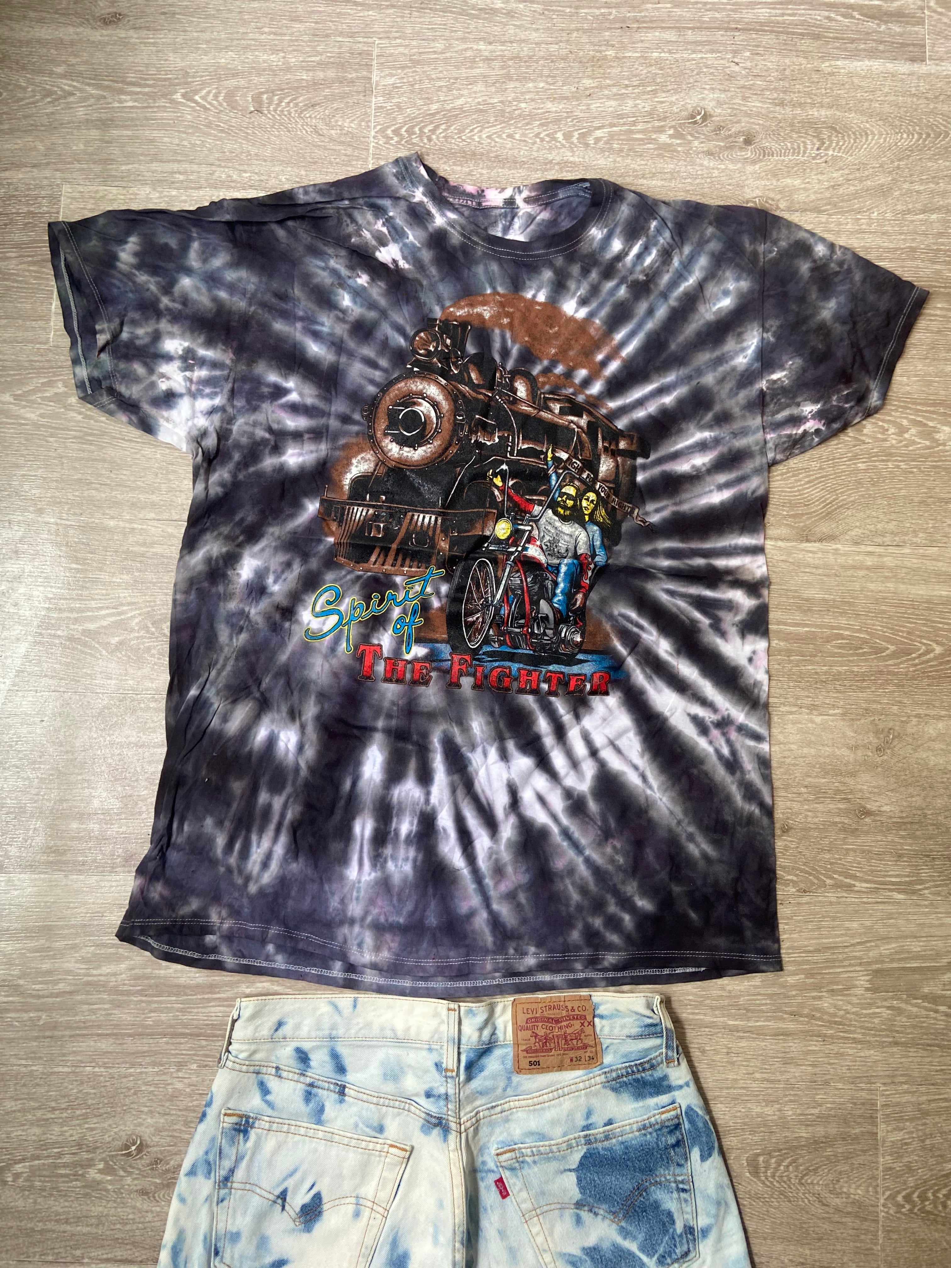 Graphic T-shirt The Fighter (L)