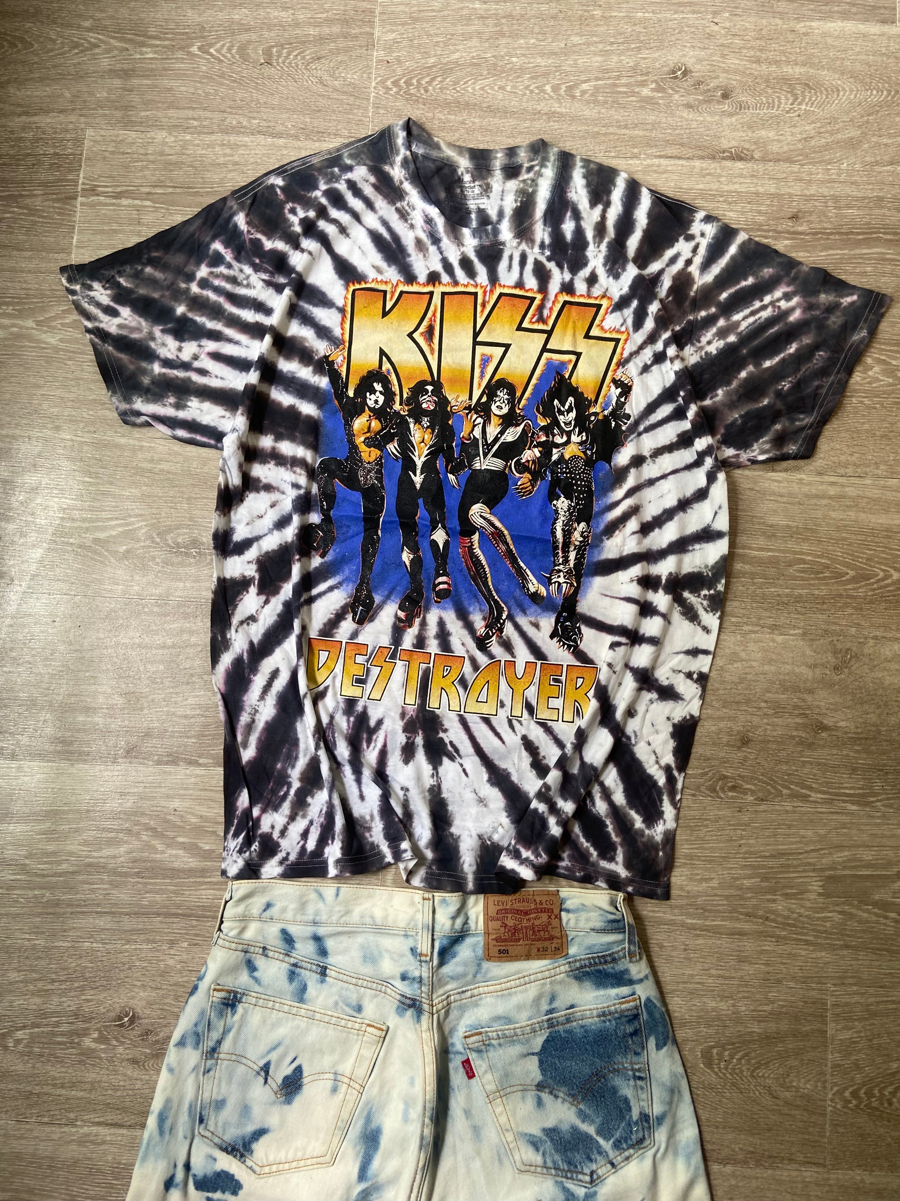 Graphic T-shirt Kiss (XL)