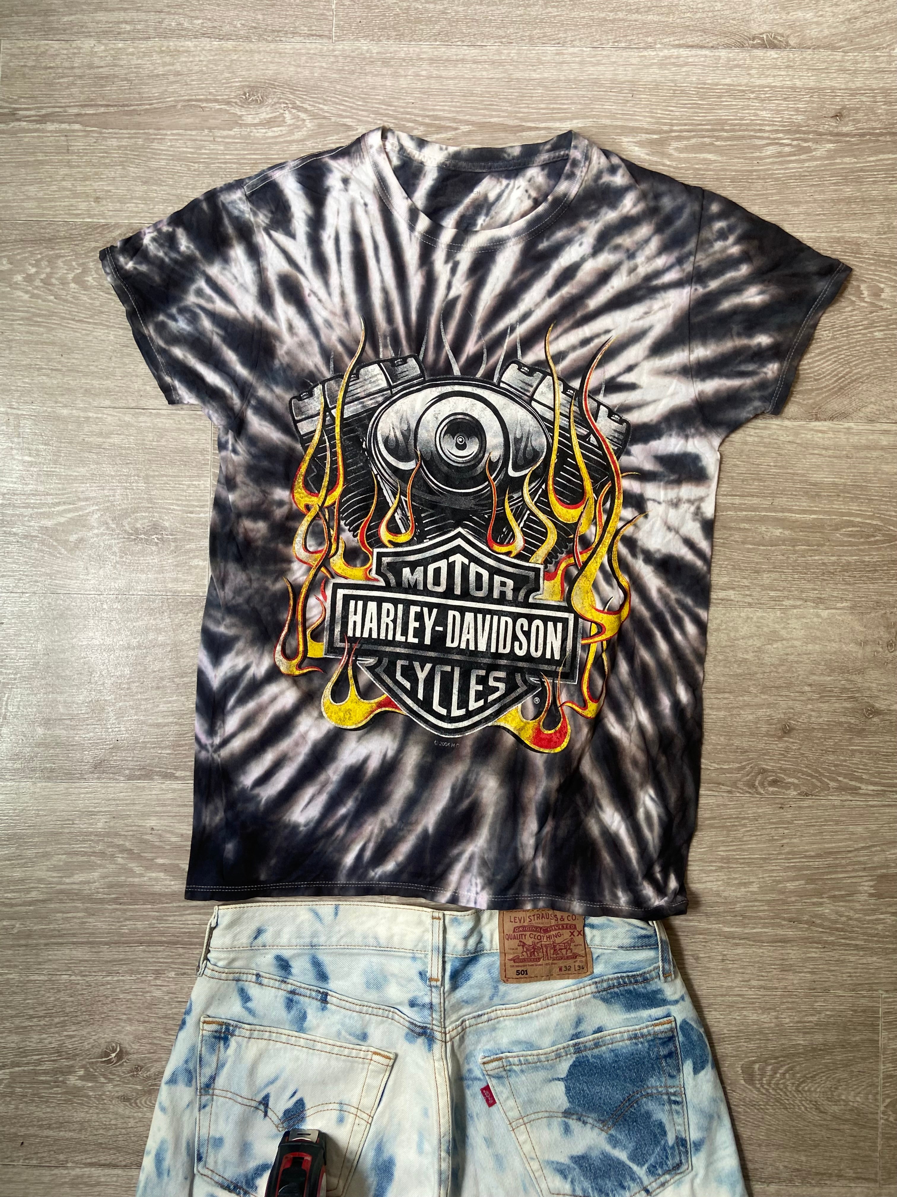 Graphic T-shirt Harley Davidson (S)