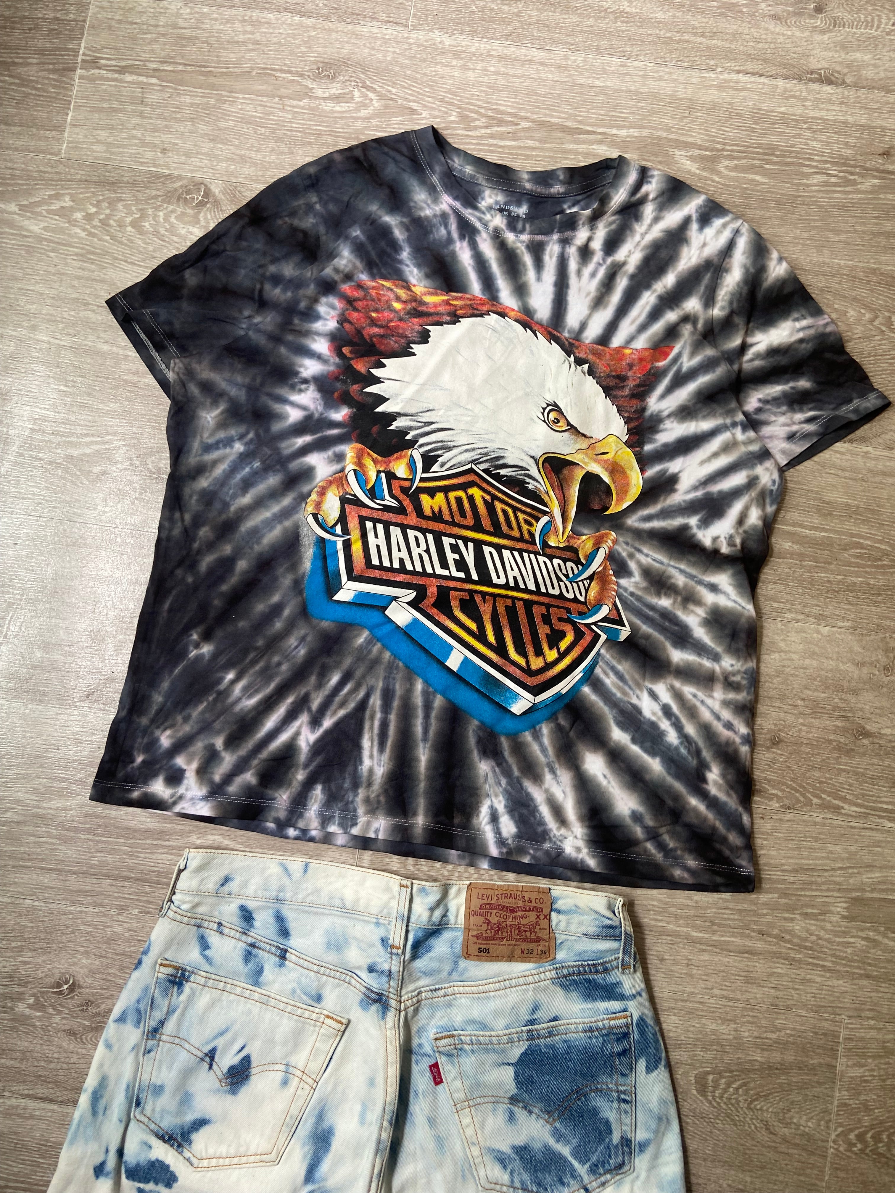 Graphic T-shirt Harley Davidson (L)