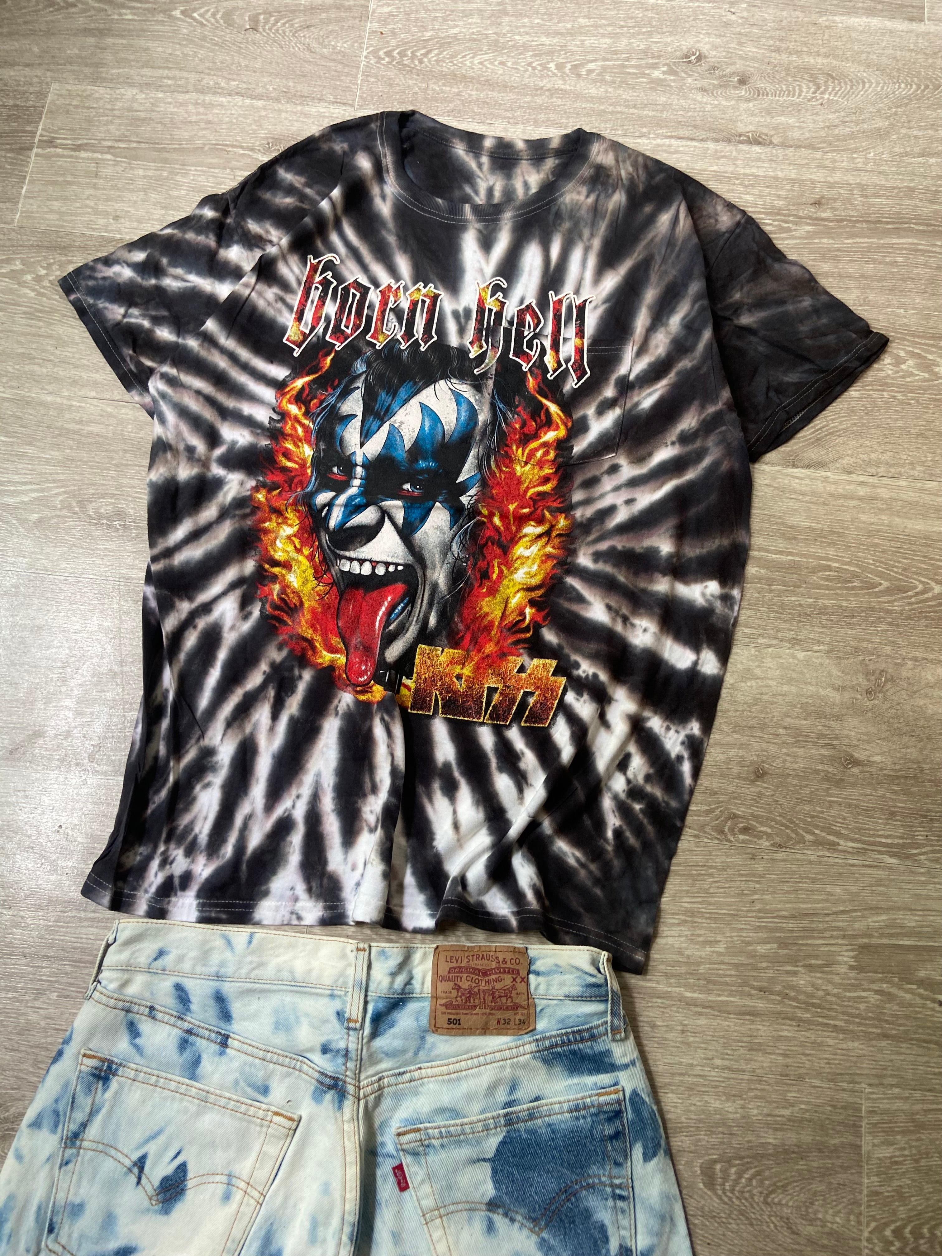 Graphic T-shirt Kiss (L)