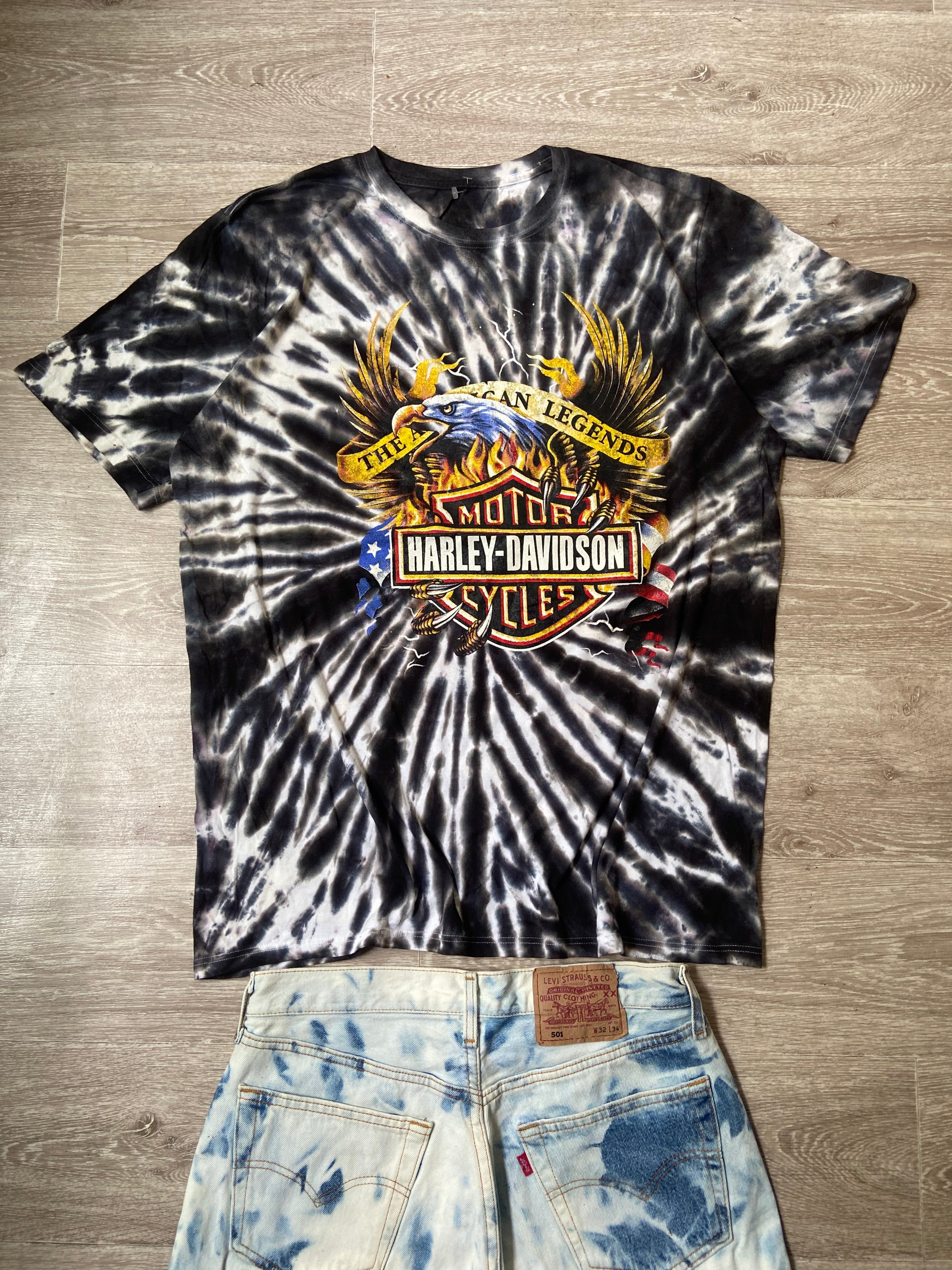 Graphic T-shirt Harley Davidson (L)